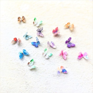 Random Micro Butterflies, Fairy Garden Miniatures, Mini Butterflies, Butterfly Figurines,