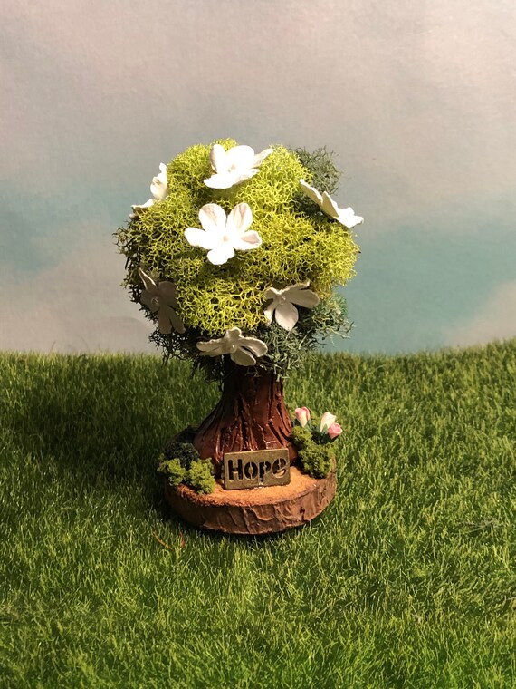 Fairy Garden Miniature Tree Handmade Hope Landscape Accessory - Fairy Garden Trees With Faces Fairy Garden Miniature Tree Handmade Hope Landscape Accessory - Fairy Garden Trees With Faces