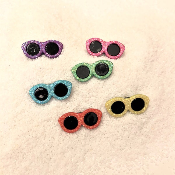 Miniature Sunglasses, Beach Themed Party, Sunglass Buttons, Fairy Garden Accessories