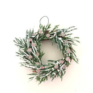 Handmade Winter Wreath, Fairy Accessories, Small Wreaths