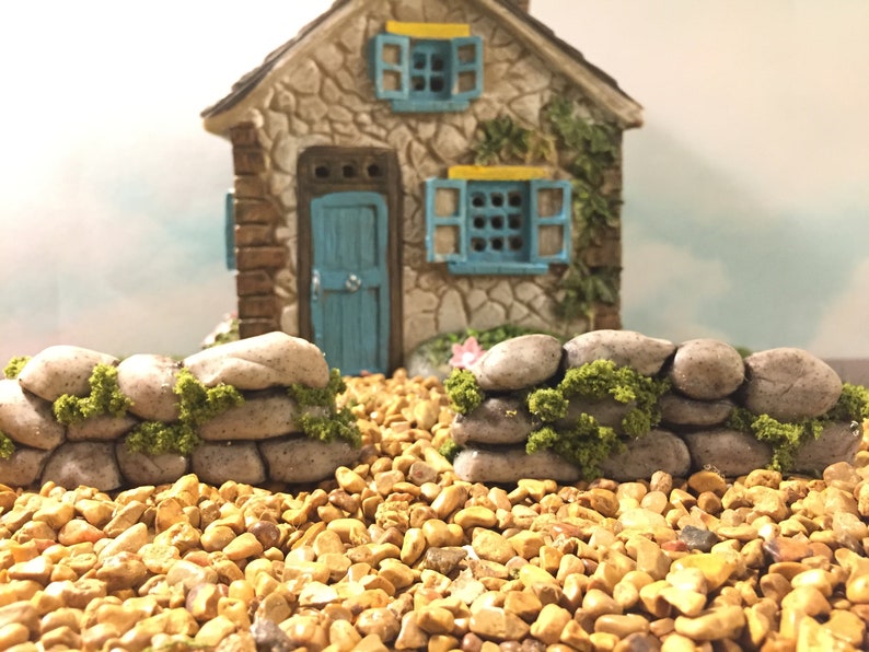 Two Miniature Stone Walls Old Stone Walls Retaining Walls Etsy UK