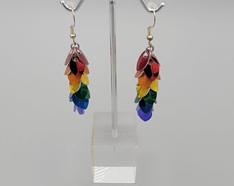 PRIDE dragonscale earrings