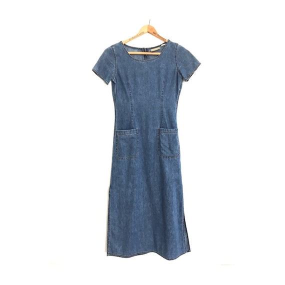 liz claiborne denim dress