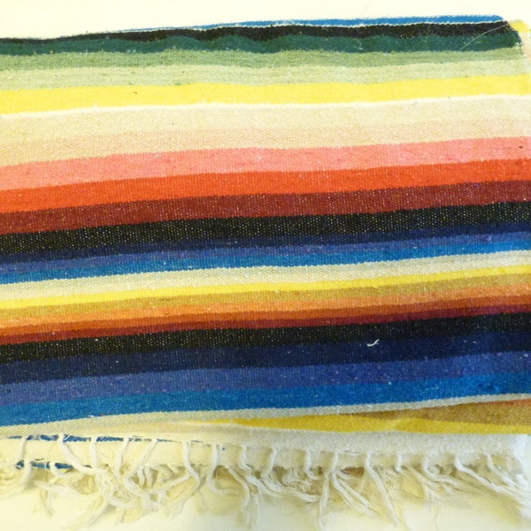 Arcobaleno coperta messicana di Saltillo