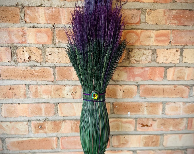Beltane Threemoonbrooms Handmade Broom Full Sized Witch Broom Besom