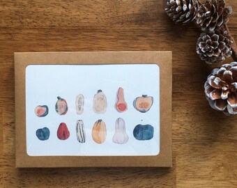 Winter Squash Card Box Set