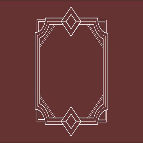 Art Deco Symbol 1 Vinyl Wall Decal Etsy