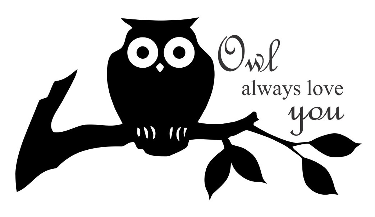Owl Always Love You Wall Decal Etsy