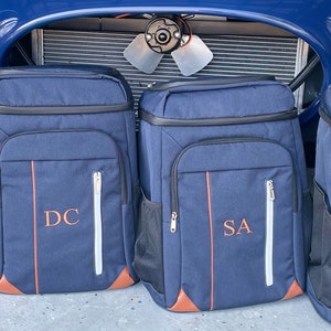 Personalized Cooler/ Groomsmen cooler/ Groomsmen gift/ Best Man Gift/ Gift for Him/ Wedding Gift/ cooler backpack image 3