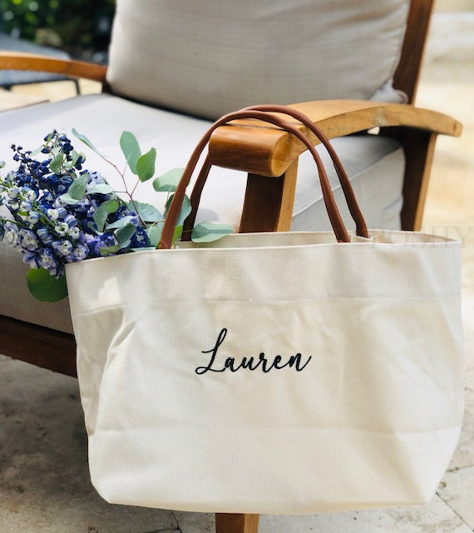 Bridesmaid Tote Bags Personalized Bridesmaid Bags Bridal - Etsy