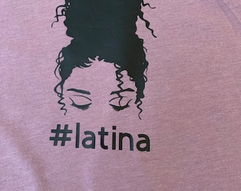 Curly Hair /latina T-shirt