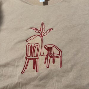 Bad Bunny DtMF Inspired Embroidered T-shirt