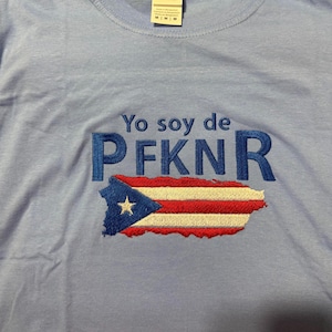 P FKN R DtMF Inspired Embroidered T-shirt