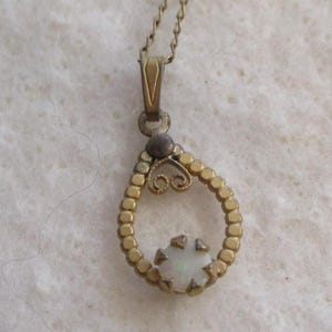 Vintage hangerketting, 1/20 gold filled