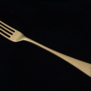 Kirk Stieff Williamsburg Shell Sterling Silver Salad Fork
