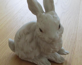 ヴィンテージ コスモス 磁器製 ウサギの置物：手描きの花飾り - Etsy 日本