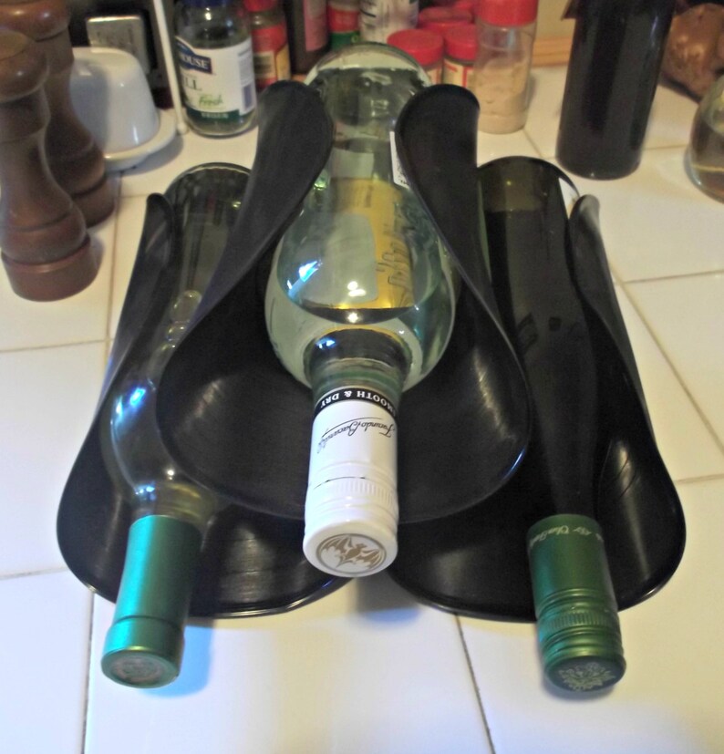 record wine rack