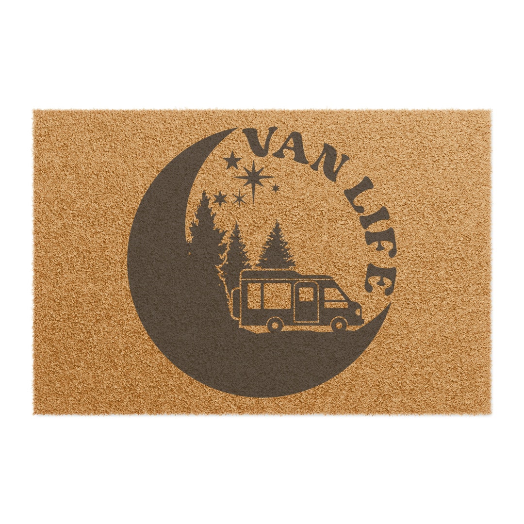 Doormat. Van Life. Perfect Door Mat for Outside Your RV, Campervan, Tent... Any Front Door. Etsy