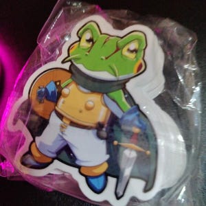 chrono trigger Vinyl Stickers