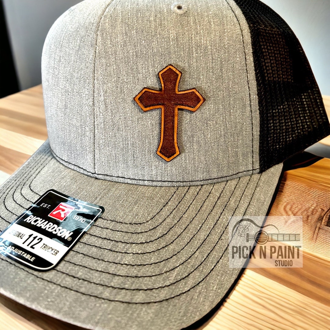 Cross Richardson 112 Leather Patch Hat, Cross Richardson Hat