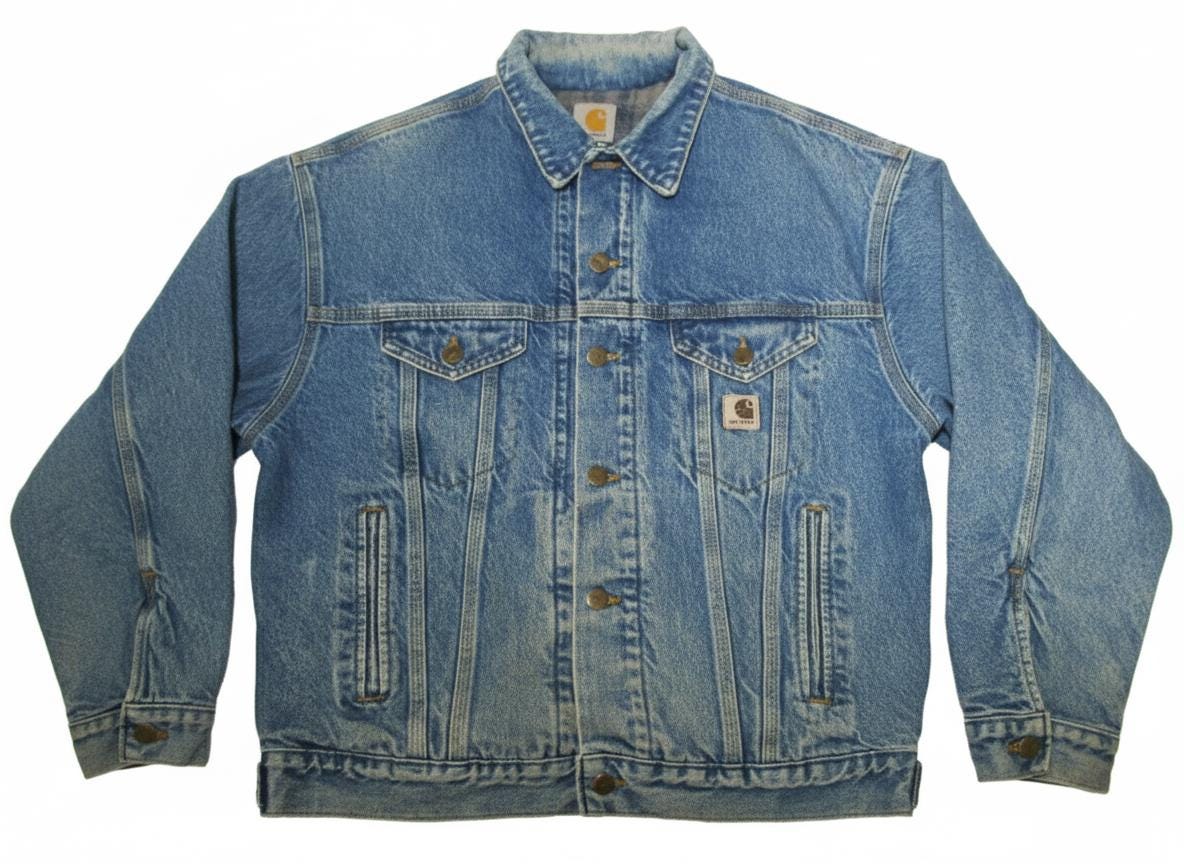 Vintage Lined Carhartt Jean Jacket