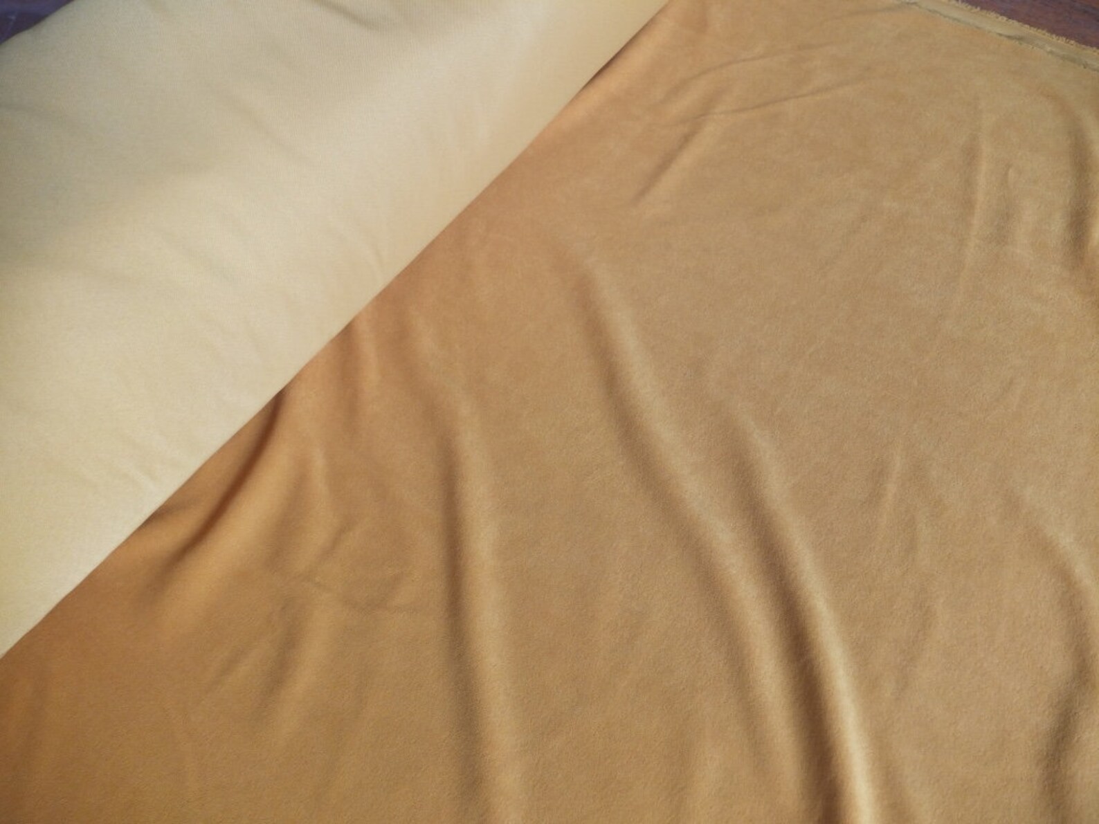 Velour Fabric 54 by the Yard Yellow apollo Etsy