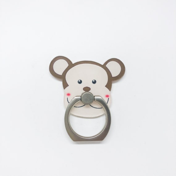 Affe Telefon Ring Halter Obst Handyhalter Ring Telefon Ring Etsy