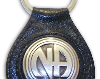 Leather N.A. Key Ring: