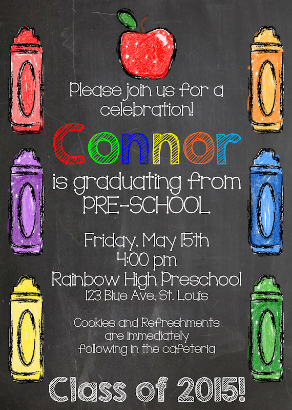 It is a graphic of Divine Preschool Graduation Invitations Free Printable It is a graphic of Divine Preschool Graduation Invitations Free Printable