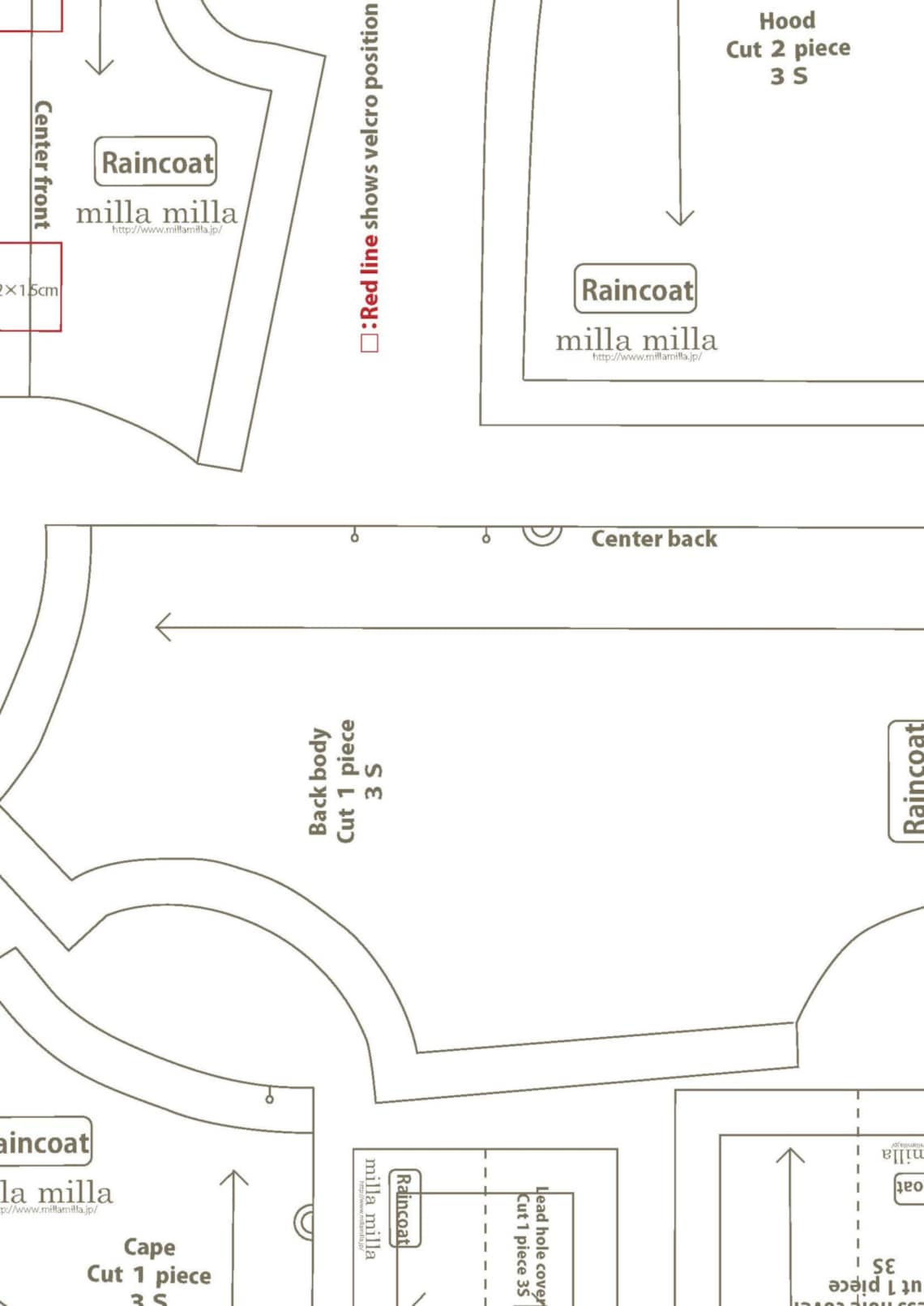 Dog Clothes RAINCOAT PDF Pattern and Recipe Etsy