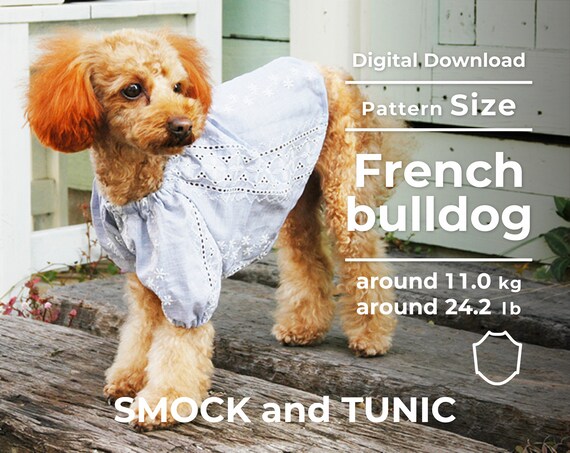 French bulldog clothes patterns discount