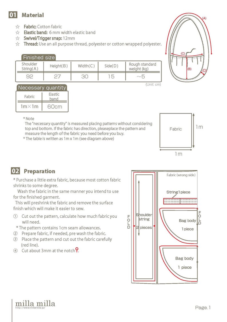 USEFUL Dog Carry Bag PDF Pattern & Recipe Etsy