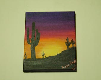 Desert sunset