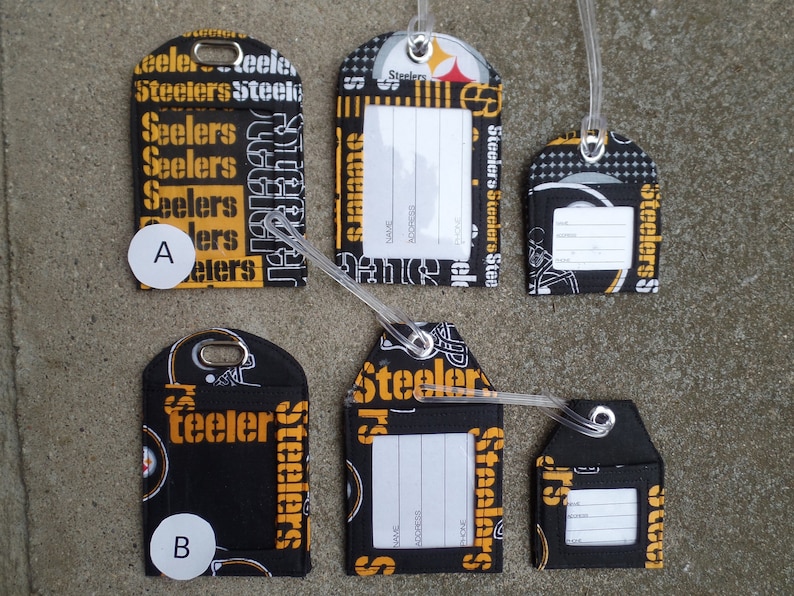 Work ID Badge Protector/holder Luggage Identification Tags Etsy