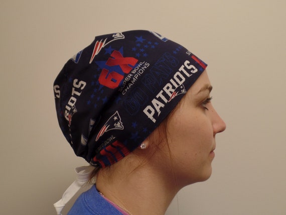patriots scrub cap