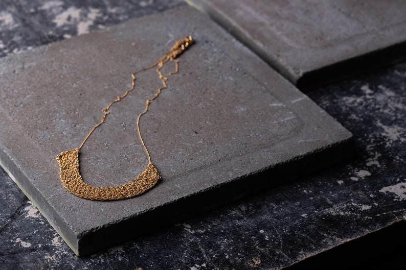 Unique Gold filled Necklace for Wedding