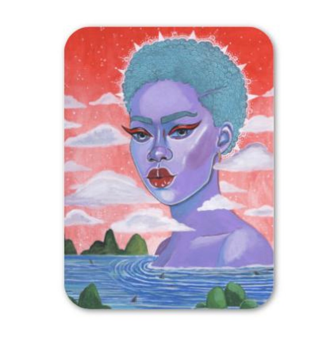 Aja Sticker - Etsy