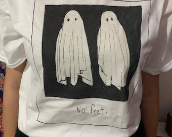 Ghosts No Feet T-Shirt (Beetlejuice inspired)