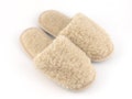 Wool Slip-on Slippers Women Ladies Beige Color Merino Sheep Natural Multiple Sizes product logo