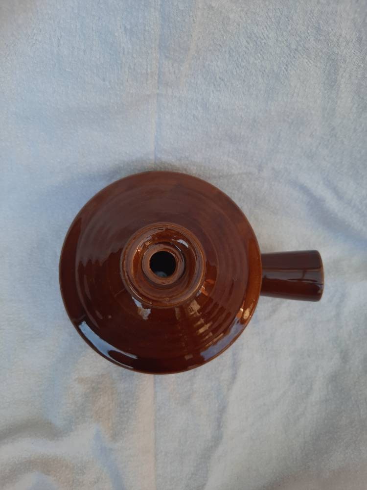 Vintage Ceramic Soup Bowl With Lid and Handle Etsy