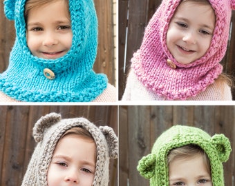 Little Bear Winter Cowl - Infant / Baby Outerwear -  All baby sizes