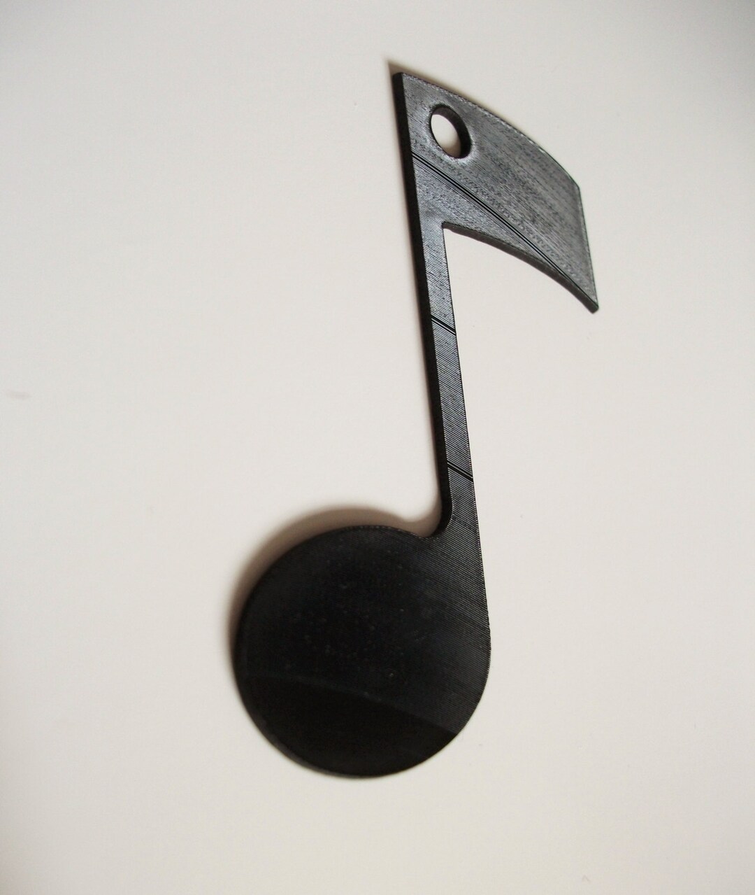 Recycled Vinyl Record Quaver Musical Note Keyring Etsy