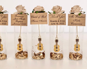 5 pcs Guitar Favors, Favors, Music Themed Favors, Custom Favors, Party Favors, Guitar, Baby shower Favors, Unique Favors, Handmade Favors