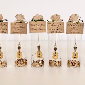 Bulk Guitar Wedding Favors for Guests, Music Themed Favors, Custom Party Favors, Guitar Baby shower Favors, Unique Favors, Handmade Favors