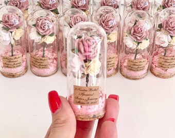 10pcs Wedding favors for guests, Wedding favors, Favors, Dome, Glass dome, Cloche dome, Custom favors, Beauty and the Beast, Party favors