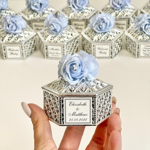 10 pcs Baby Shower Favors for Guests, Personalized Wedding Favors Boxes, Quinceañera Party Favors, Custom Favors Souvenirs, Birthday Gifts