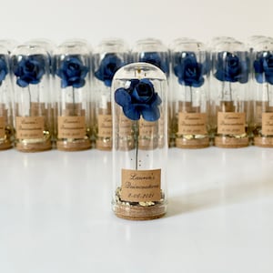 10pcs Wedding Favors for Guests, Wedding Favors, Favors, Dome, Glass Dome, Cloche Dome, Custom Favors, Royal Blue Wedding, Party Favors image 2