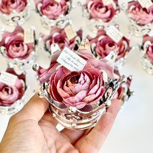 Bulk Custom Party Favors, Wedding Favors for Guests, Baby Shower Gifts, Personalized Crown Favors, Domes Prince Favors, Graduation Favors