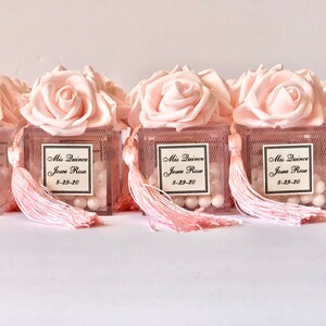 5pcs Wedding Favors, Favors, Favors Boxes, Wedding Favors for Guests, Pastel Wedding, Party Favors, Blush Wedding, Custom Favors, Pink Favor