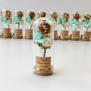10pcs Wedding favors for guests, Wedding favors, Favors, Dome, Glass dome, Cloche dome, Custom favors, Beauty and the Beast, Party favors